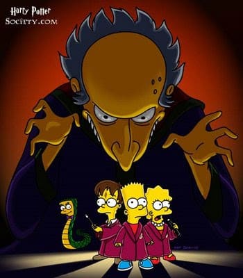 harry potter simpsons