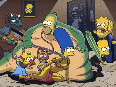 simpsons star wars: el retorno del jedi