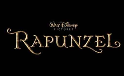 logotipo de rapunzel de disney