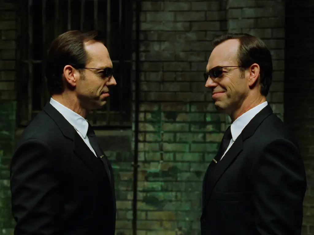 hugo weaving en matrix