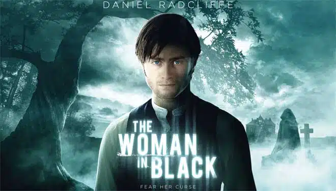 the woman in black