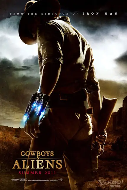 cowboys and aliens teaser poster