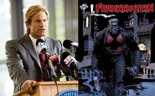 aaron eckhart i, frankenstein