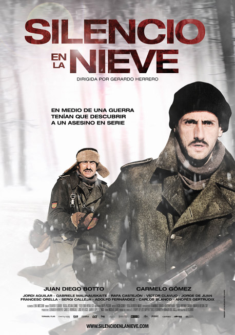 poster de silencio en la nieve