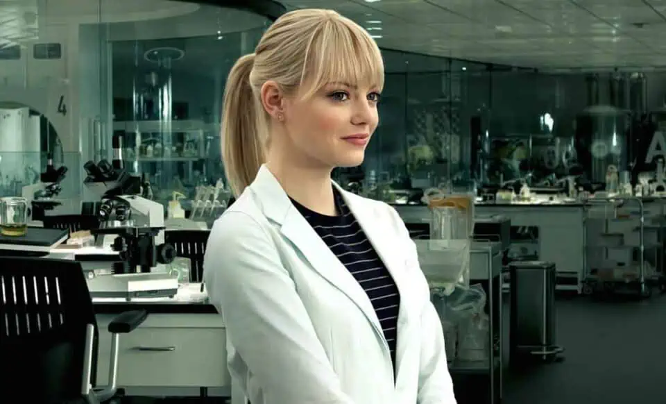 emma stone es gwen stacy en the amazing spider-man