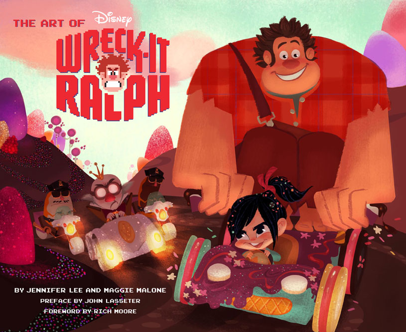 portada de the art of wreck-it ralph