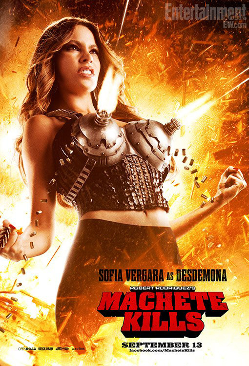 poster de sofía vergara para machete kills