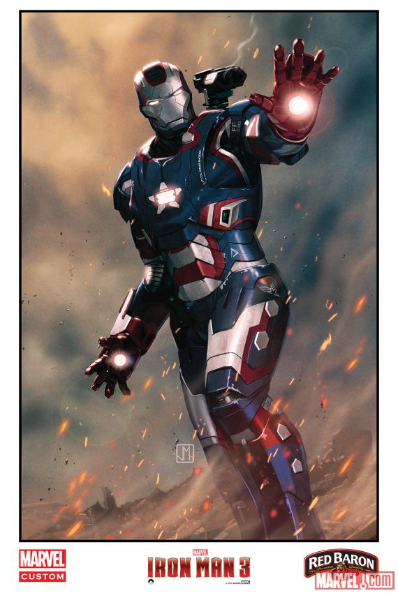 iron patriot jorge molina para iron man 3