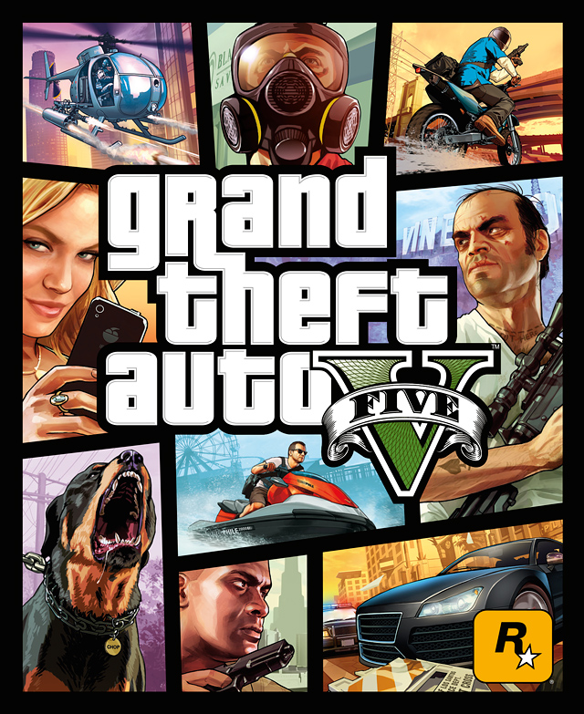 portada oficial grand theft auto v