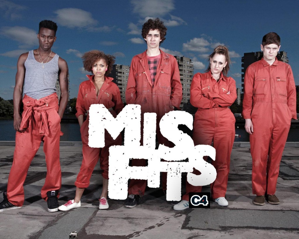 reparto inicial de 'misfits'