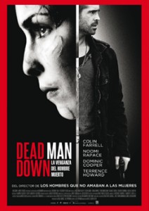 cartel de 'dead man down. la venganza del hombre muerto'