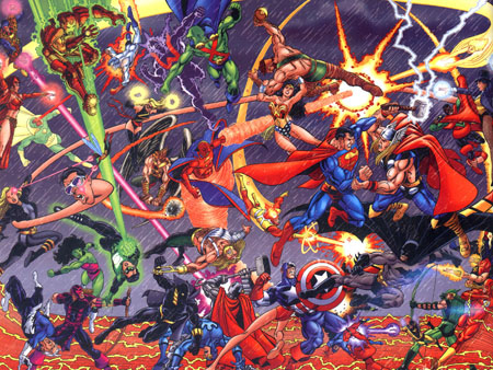 marvel vs liga de la justicia