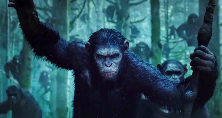 Nuevo Teaser Poster De Dawn Of The Planet Of The Apes Cinemascomics