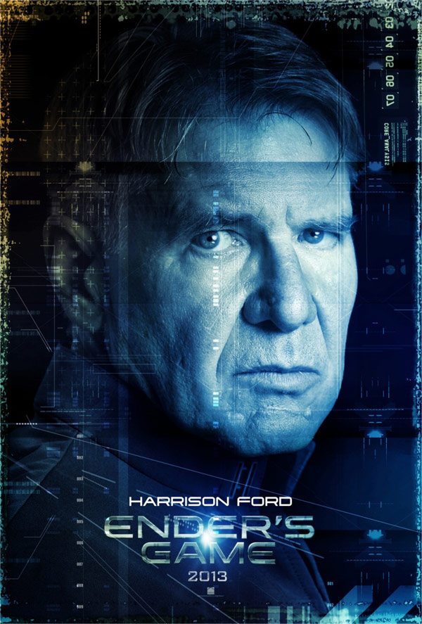 el juego de ender - harrison ford