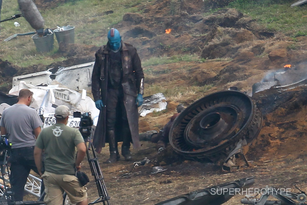 michael rooker como 'yondu' en los guardianes de la galaxia