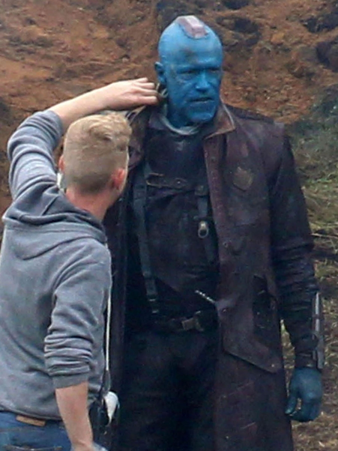 michael rooker como 'yondu' en los guardianes de la galaxia