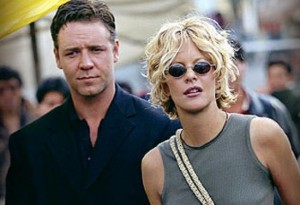 meg ryan, con russell crowe en 'prueba de vida', donde tuvieron un romance