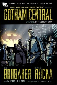 portada del cómic gotham central