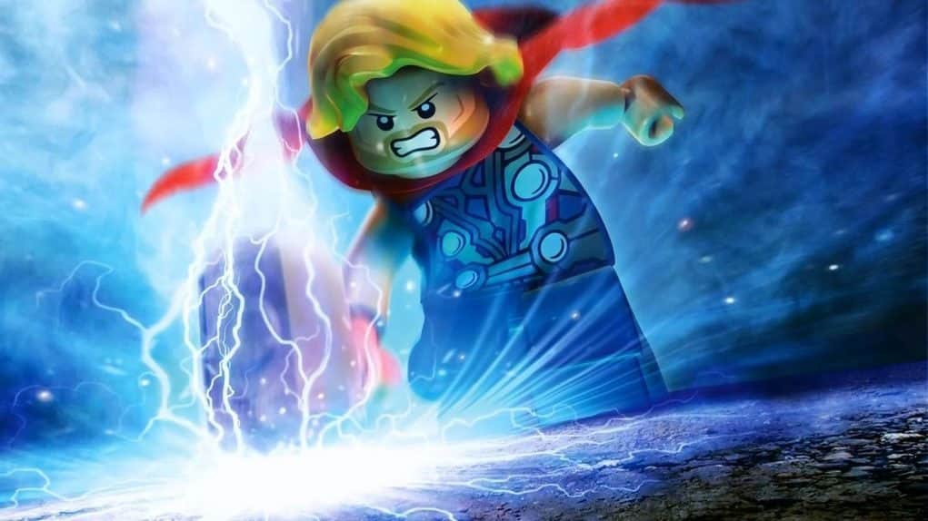 marvel thor versión lego