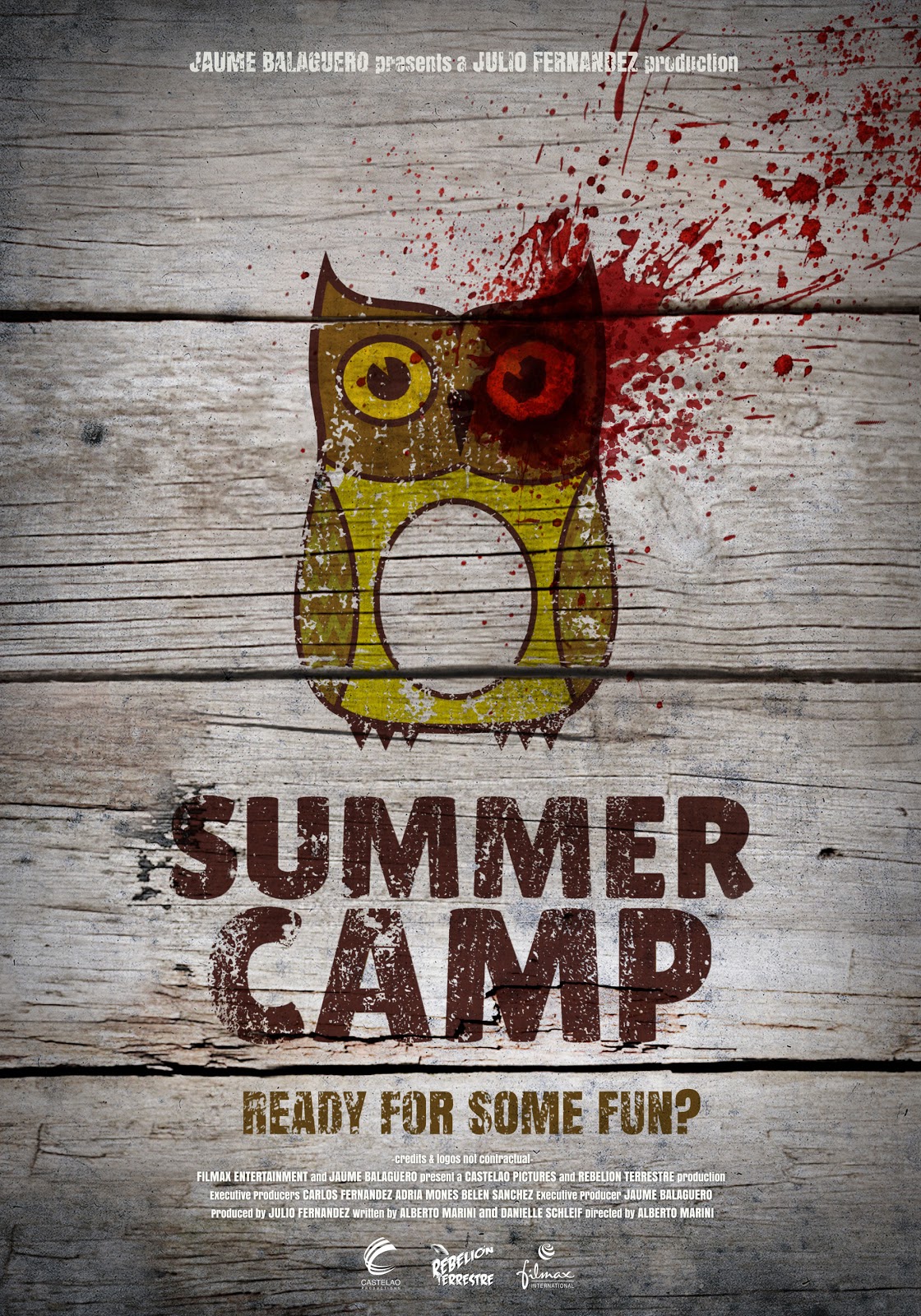 poster de summer camp