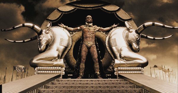 rodrigo santoro es xerxes en 300: el origen de un imperio: