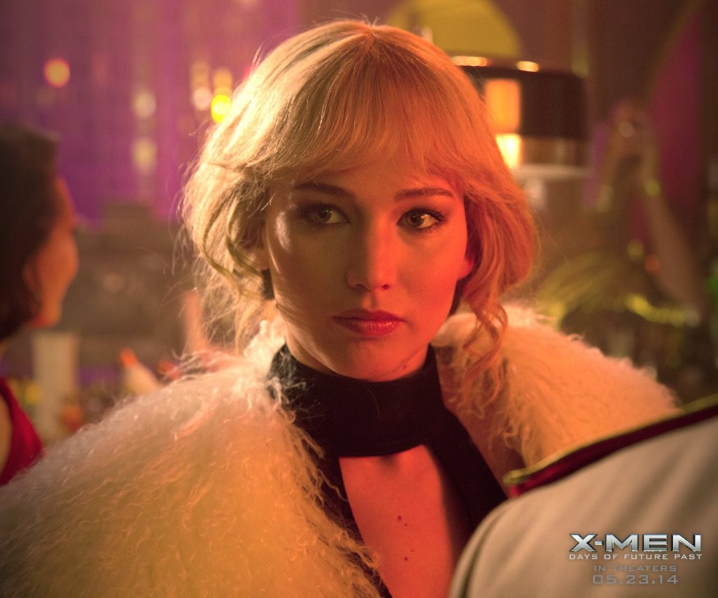 jennifer lawrence es mística en x-men: días del futuro pasado