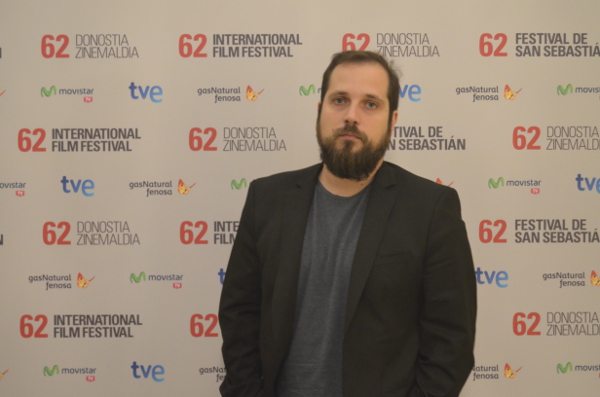 el director carlos vermut, en el festival de san sebastián