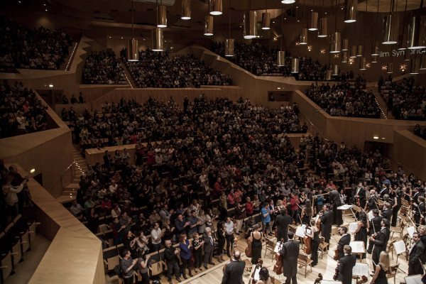 Imagen del concierto de la Film Symphony Orchestra en Zaragoza