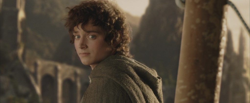 Frodo en El Señor de los Anillos