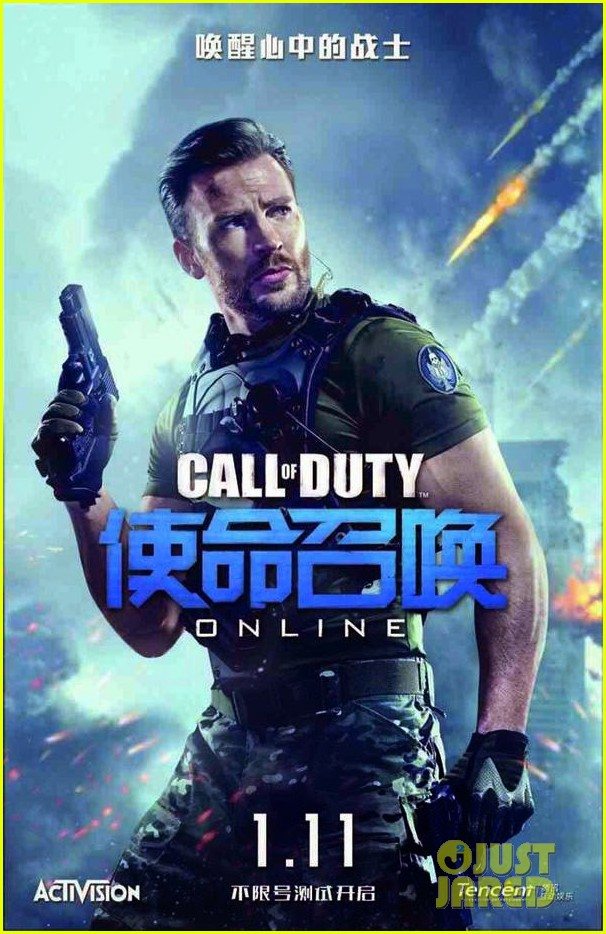 Chris Evans Protagoniza El Nuevo Tráiler De Call Of Duty Online