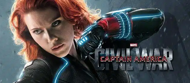 scarlett johansson como viuda negra en capitán américa: civil war