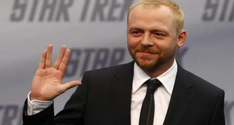 simon pegg habla sobre el guión de 'star trek 3'