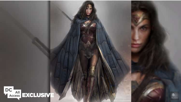 wonder woman en batman v superman