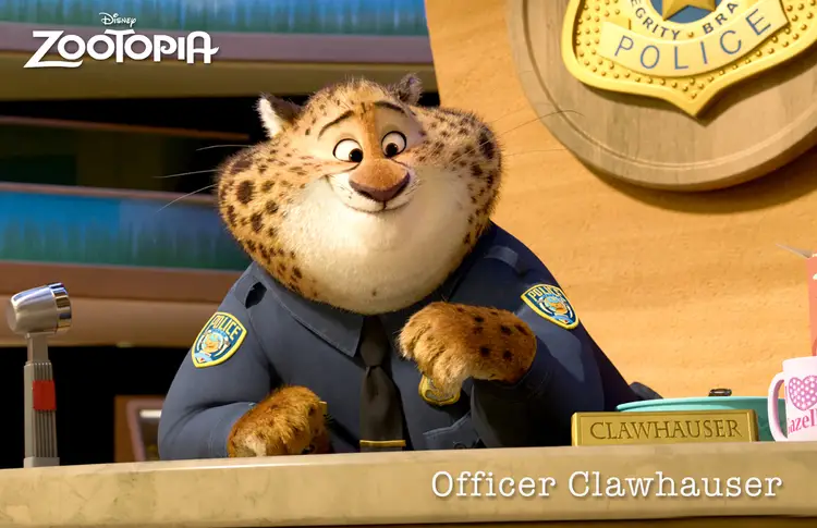 zootopia officer clawhauser