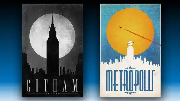 batman v superman - gotham y metropolis