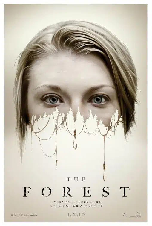 the forest poster (el bosque de los suicidios)