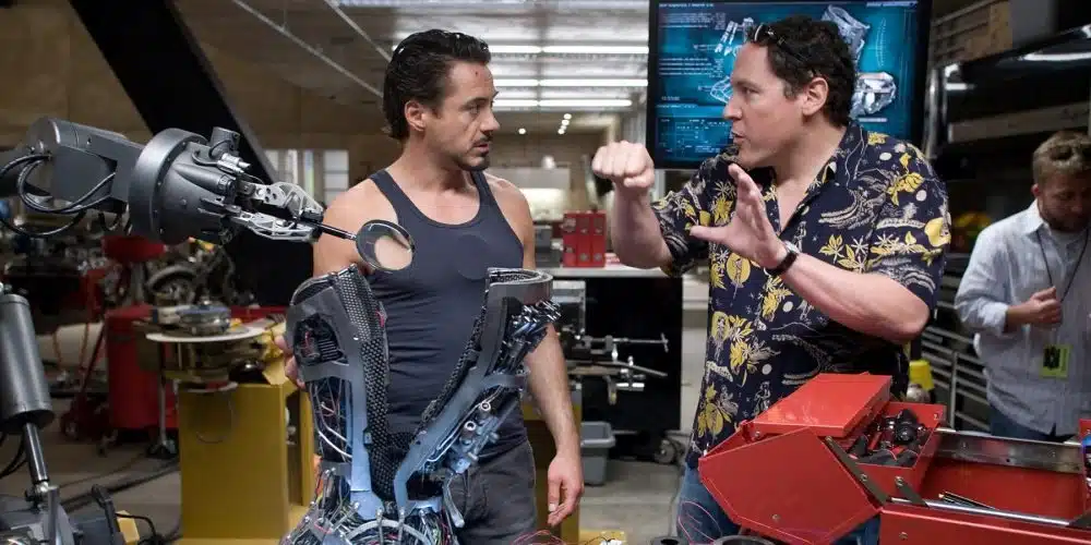 Jon Favreau directed Iron Man and Iron Man 2 and also acted as Happy Hogan in the all the movies