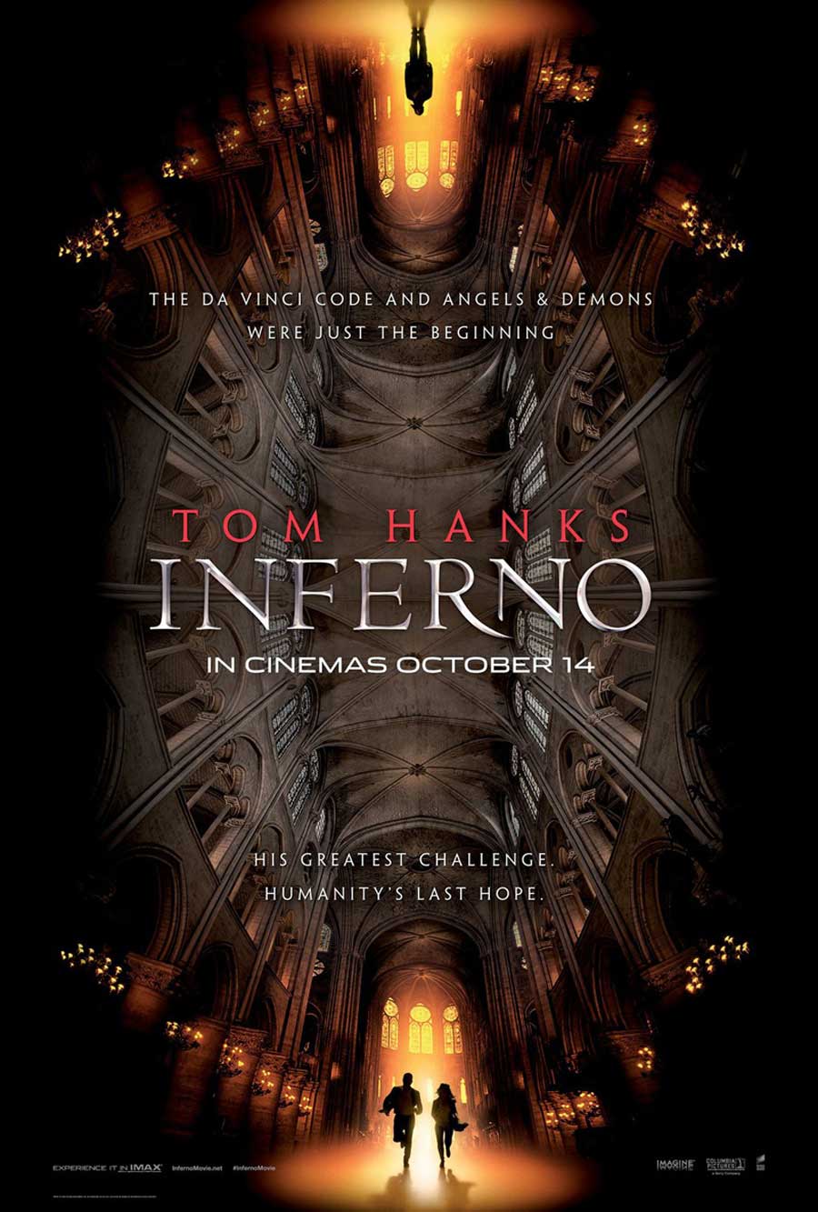 inferno de dan brown con tom hanks