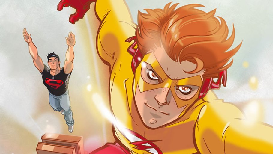 the flash: primeras imágenes oficiales de keiynan lonsdale como kid flash