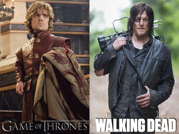 juego de tronos walking dead tyrion daryl