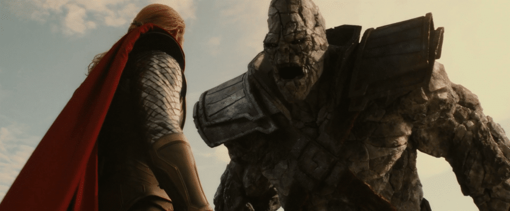 thor vs korg