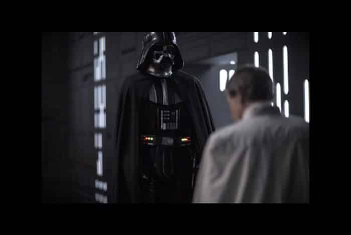 escena eliminada de darth vader en 'rogue one' star wars