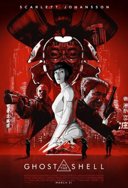 nuevo poster de ghost in the shell con scarlett johansson