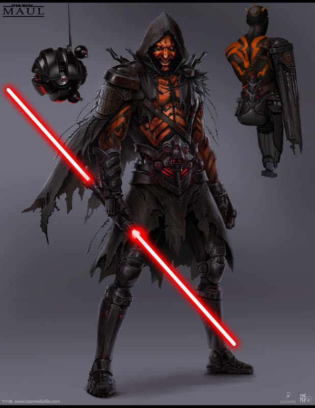 videojuego de star wars darth maul