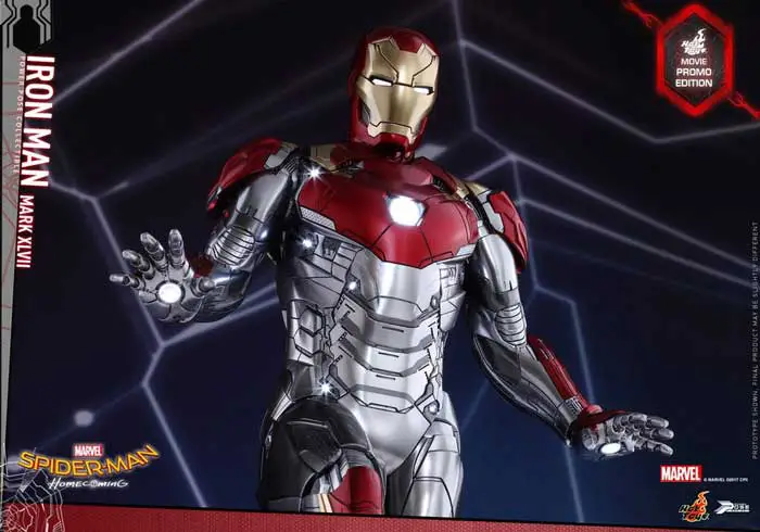 Nueva Armadura de Iron man en 'Spider-man: Homecoming'