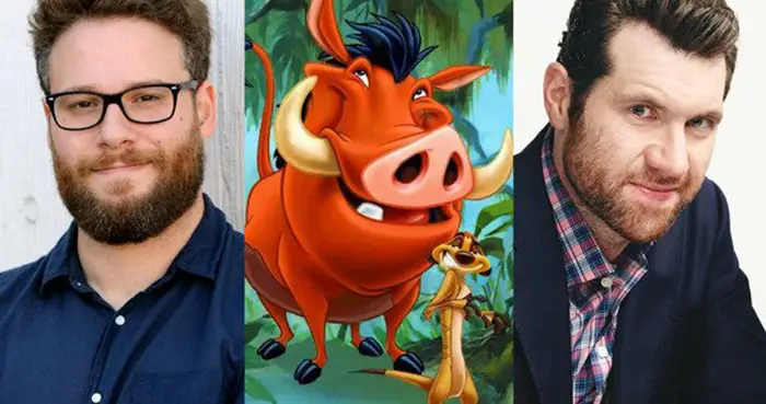 confirmados los actores de timón y pumba de 'el rey león' (acción real)