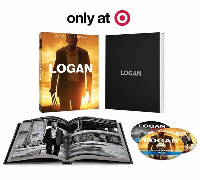 blu-ray de 'logan' (target exclusive)