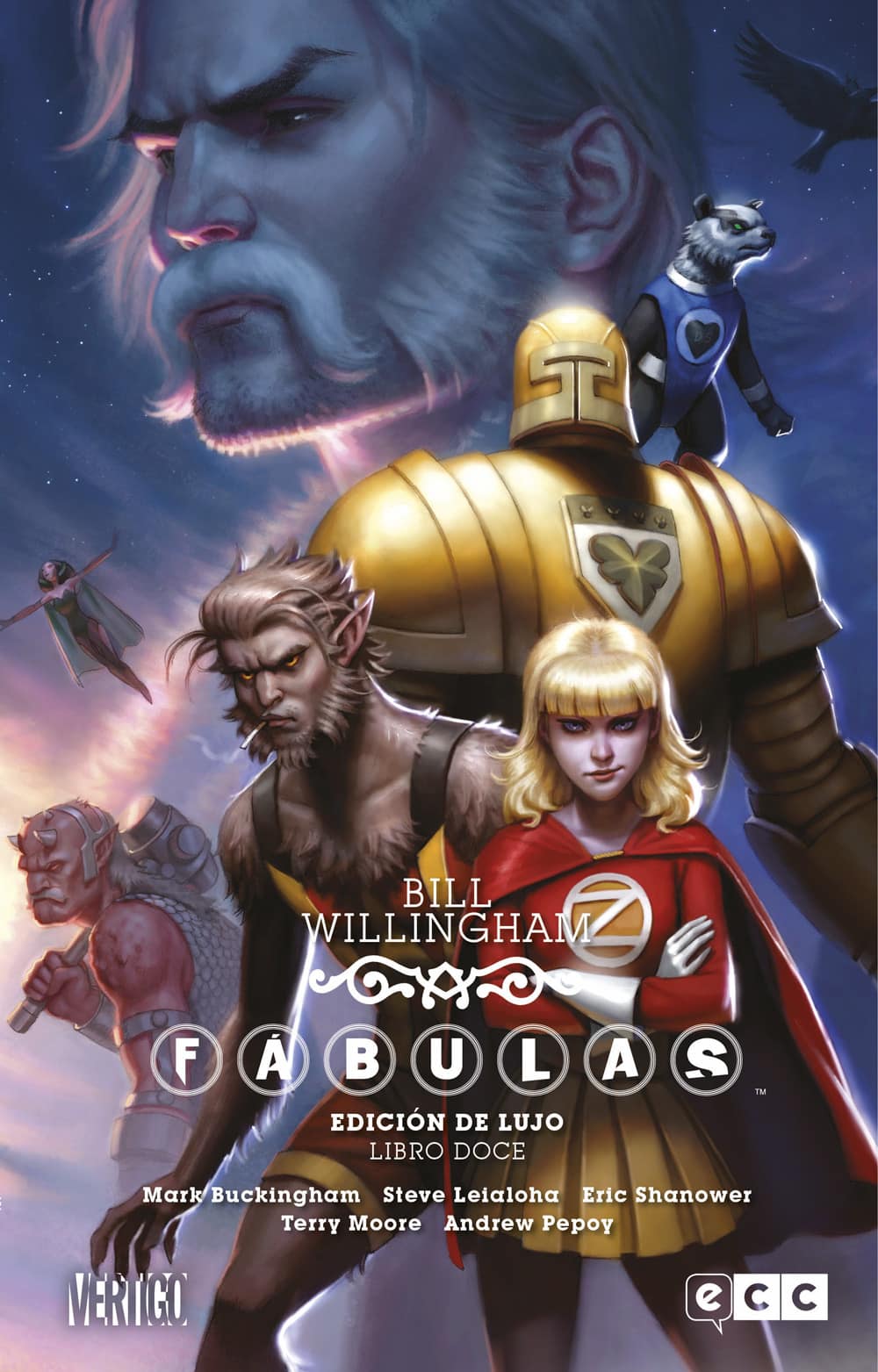 portada de fabulas libro 12