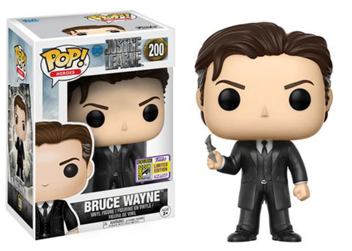 funko pop: bruce wayne - liga de la justicia