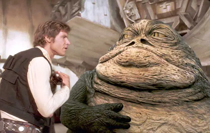 han solo jabba el hutt